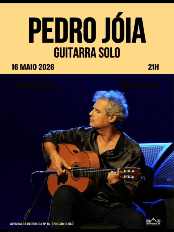 Pedro Jóia em Olhão – 16.05.26
